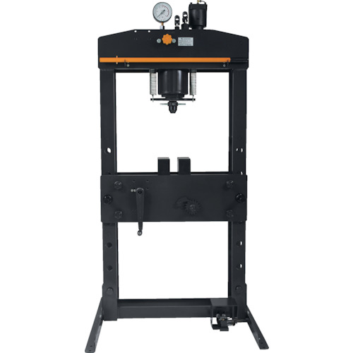 (大型) 長崎ジャッキ NSP-350A 油圧矯正プレス エアー手動兼用 35TON｜ハカルドットコム 店