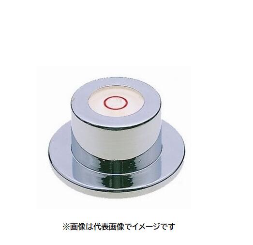 新潟理研測範 576T-38 丸形気泡管水準器 ツバ付 25X38X18