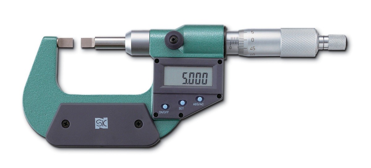 新潟精機 SK 直進式歯厚マイクロメータ/MC200-50D 測定範囲:25-50mm