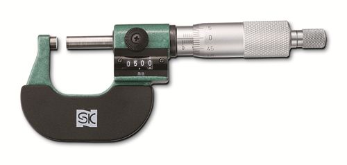新潟精機 MC122-25Cカウントマイクロメータ 0-25粍 SK 機械類式居酒屋 アナログミクロメーター DIY・工具-計測工具-花・ガーデン・DIY