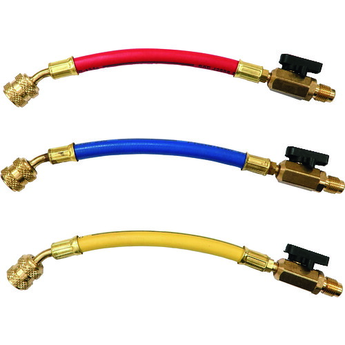 BBK HT410E バルブ付ショートホース R410A:3本セット|ハカルドットコム 店