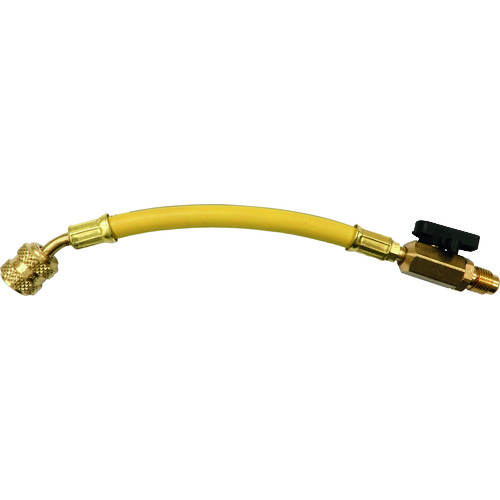 BBK HT410Y バルブ付ショートホース R410A:黄