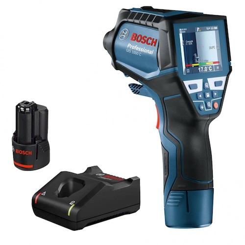 ボッシュ GIS1000CNSET 10.8V放射能気温計+乾電池申し受ける器書き割り BOSCH PSC・PSE公許