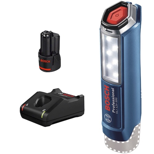 ボッシュ GLI10.8V-300SET 10.8Vコードレスともし火LED+蓄電池申し受ける器仕掛ける BOSCH PSE公証