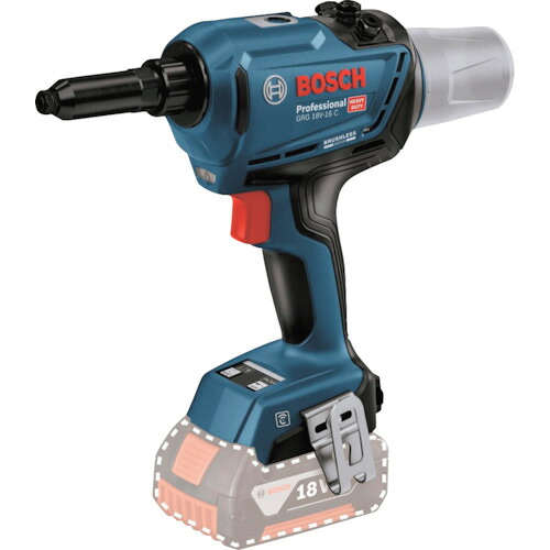 ボッシュ GRG18V-16CH コードレスリベッター BOSCH 乾電池、申し受ける器は別売