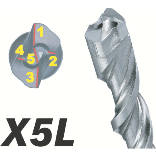 ボッシュ X5L145465 コンクリートドリル SDSプラスビットX5L 14.5×465 BOSCH