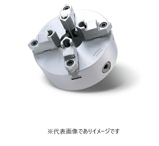(大型)ファーステック FT-PSK12 4爪生爪硬兼用スクロールチャック 後面取付タイプ