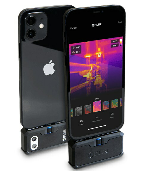 【付属品完品】FLIR ONE サーマルイメージングカメラ お問合せ商品】FLIR 赤外線サーマルカメラアタッチメント FLIR One Pro