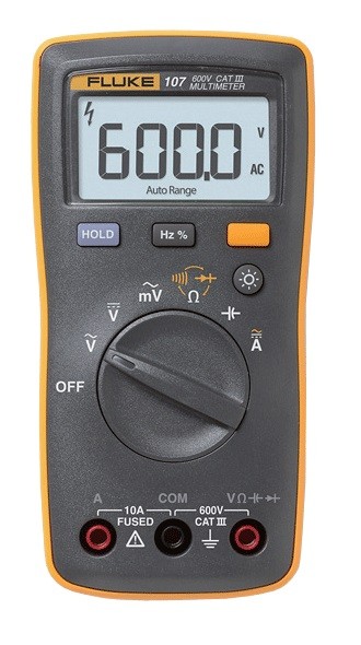 フルーク FLUKE-107 デジタルマルチメーター 平均値 6000カウント 小型 DMM|ハカルドットコム 店