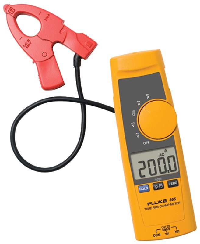 フルーク FLUKE-365 着脱式ジョー クランプメーター 真の効き目値 伝導体径：φ18粍 遣り取り／直流価値付ける用クランプメーター