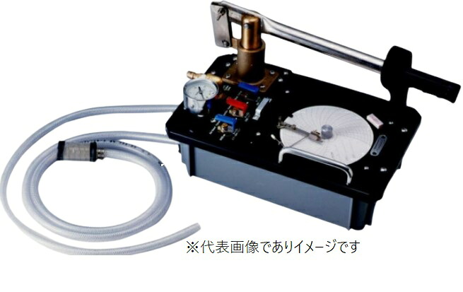 フジテコム TR-15HC 記録式水圧試験器 テストポンプ内臓 15分計 水圧計