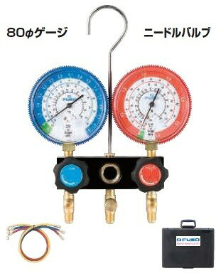 A-GASジャパンFS-702C-2 R22,R12,R502用ゲージマニホールドキット FUSO｜ハカルドットコム 店