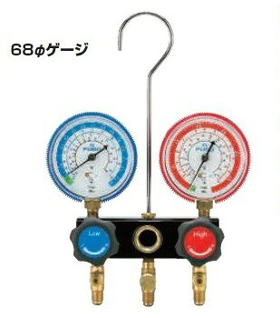 A-GASジャパンFS-702D-10 R22,R12,R502用ゲージマニホールド FUSO|ハカルドットコム 店