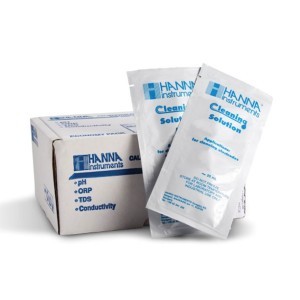 ハンナ HI 700670P 電極洗浄液 塩分の沈着物の除去用 20mL×25袋 HANNA ハンナ インスツルメンツ