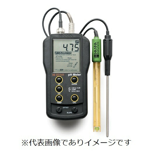 ハンナ HI 83141-1 ポータブルpH計 HI 83141N後継品 水質測定器 HANNA ハンナ インスツルメンツ