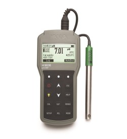 ハンナ HI 98190 携帯型練りあわせる個条書位置づける器 位置づける個条書 pH ORP 熱度 HANNA ハンナ インスツルメンツ