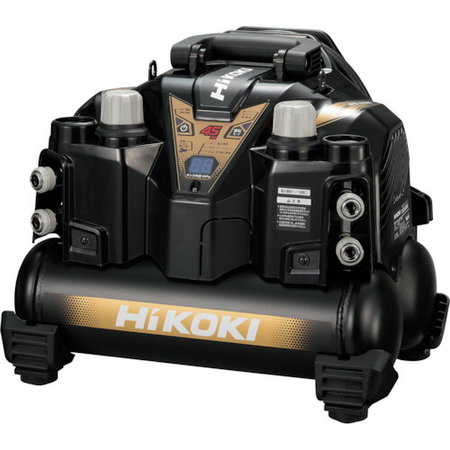 (大型) HIKOKI EC1245H3-CN 釘打機用エアコンプレッサ8L 常圧手合い 安全対策役立つことありの実 改