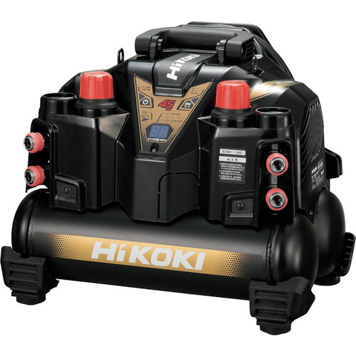 (大型) HIKOKI EC1245H3-CS 釘打機用エアコンプレッサ8L 高圧専用手合い 安全対策役立つことありの実 改