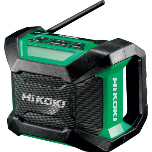 HIKOKI UR18DA-NN コードレスラジオ受信機 Bluetooth役立つこと付 本体のみ 乾電池・申し受ける器独居室容器に並べる 別売