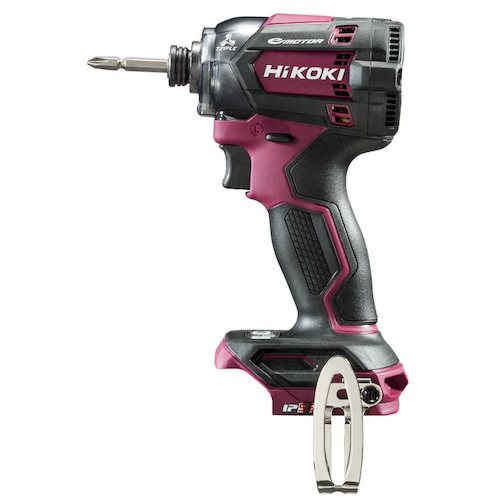HIKOKI WH18DC-NNR 18Vコードレスインパクトドライバ レッド 本体のみ 充電器 電池パック別売|ハカルドットコム 店