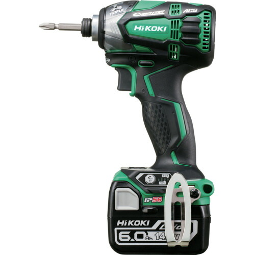 HIKOKI WH14DDL2-2LYPK-L 14.4Vコードレスインパクトドライバ 6.0Ah 緑であること PSE允許