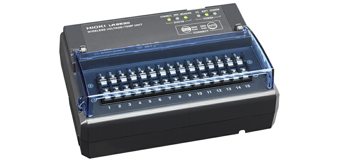 日置電機 LR8530 ワイヤレス電圧・温度ユニット ユニットのみ LR8450-01用 HIOKI