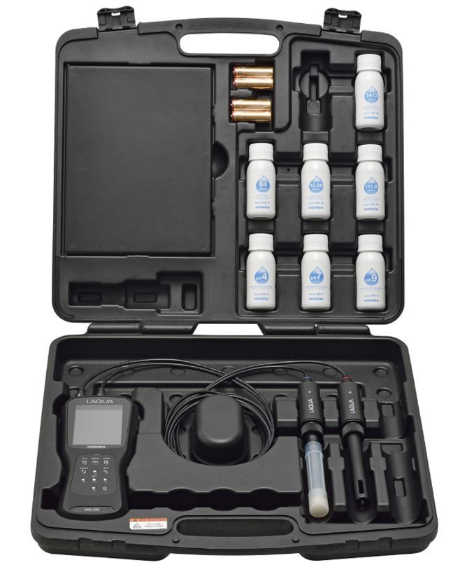 堀場製作所 WQ-320PC-S マルチデジタルpH・電気伝導率セット EC計 pH計 HORIBA｜ハカルドットコム 店
