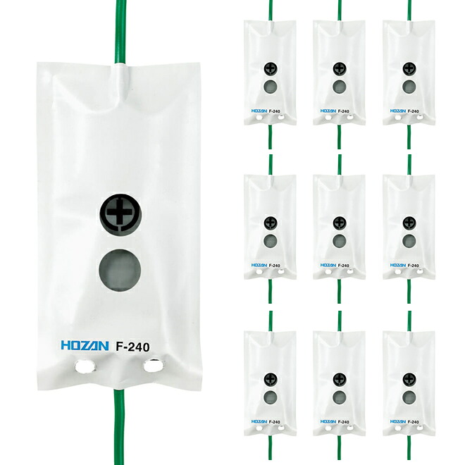 HOZAN F-241 アースラインマーカー 10個入 ホーザン