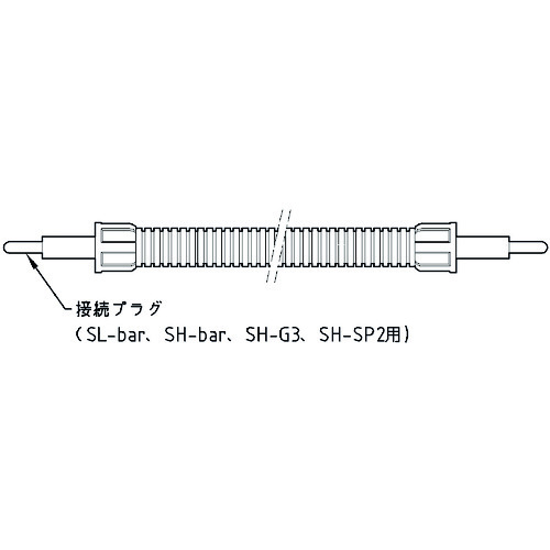 ベッセル SH-EC5 繋ぎ合わせる/中継ぎ有線テレビ SL-EC5 5m