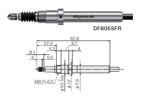 マグネスケール DF805SFR デジタルゲージ