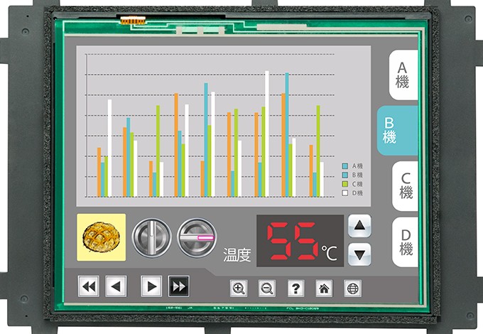 三菱電機 GT2510F-VTNA 表示器 GT2000シリーズ