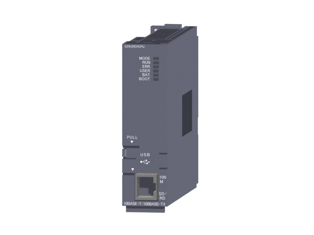 三菱電機 Q26UDEHCPU ユニバーサル模範例QCPU Ethernet内蔵印字機