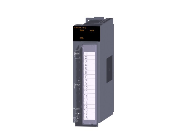 三菱電機 Q62DA-FG チャンネル間絶縁ディジタル-アナログ変換ユニット Q62DAFG