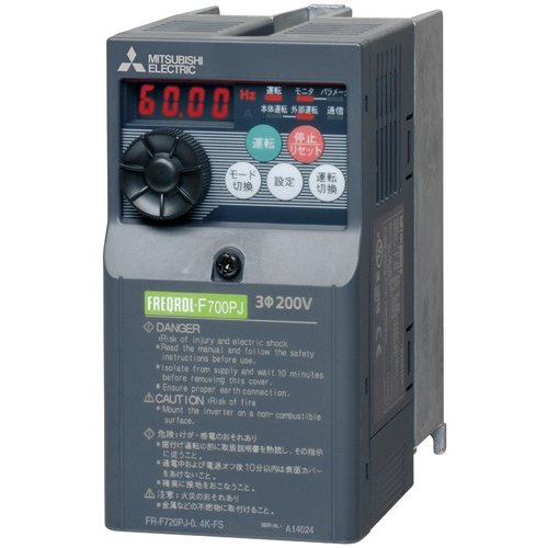三菱電機 FR-FS2-0.8K 産業用送風機用単相100Vインバーター FR-FS2-0.8K | 送風機用単相インバータ FREQROL-FS2シリーズ