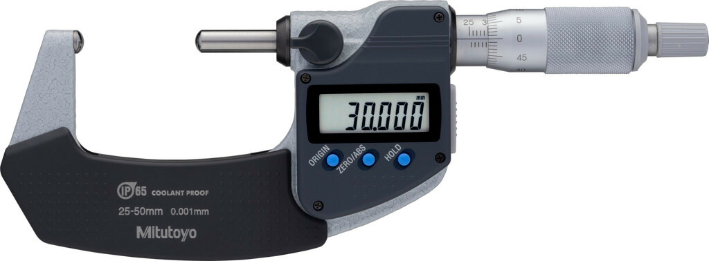 ミツトヨ BMD-50MX 395-272-30 両球面デジマチックマイクロメーター デジタル IP65 防水|ハカルドットコム 店