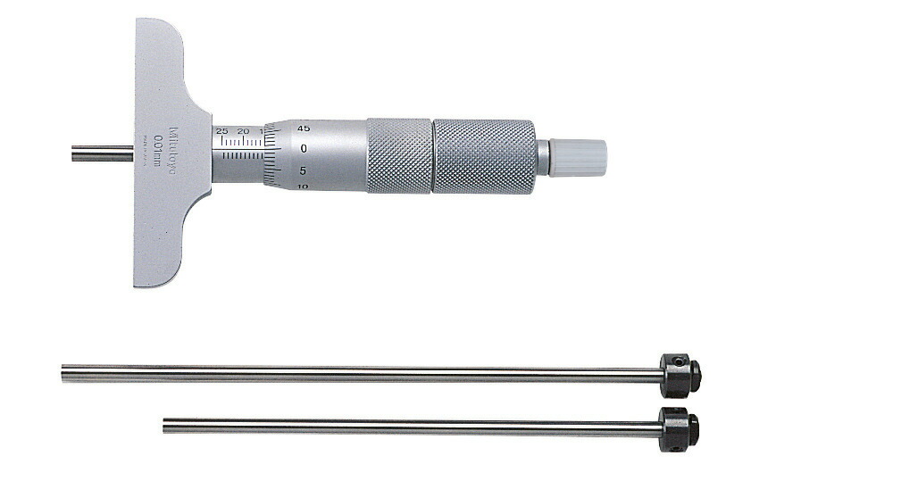 (欠品中) ミツトヨ 129-153 DMC100-300 替ロッド形デプスマイクロメーター アナログ 0～300mm 広範囲測定 30,817円