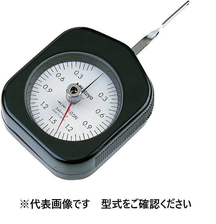 ミツトヨ 546-133 DTG-10NP ダイヤルテンションゲージ 置針形 張力測定 ばね圧測定 接触力測定