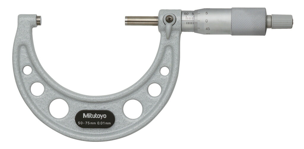ミツトヨ OM-75 103-139 標準外側アナログマイクロメーター 75mm