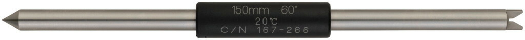 ミツトヨ 167-266 MB-150-60 マイクロメーター基準棒 ねじマイクロメータ用 メートル ユニファイ 60° 6,263円