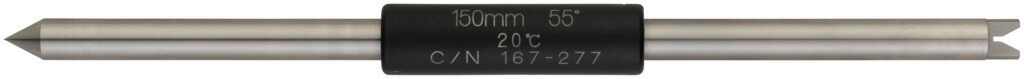 ミツトヨ 167-277 MB-150-55 ミクロメーター標準尺度棒 ねじマイクロ米突用 ウィットウォース 55°