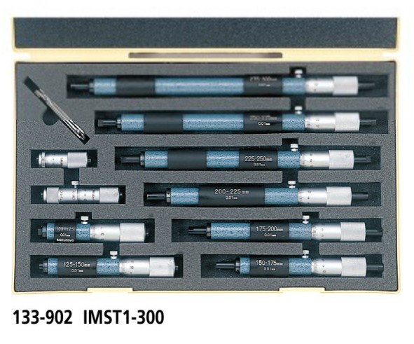 ミツトヨ 133-901 IMST-150 棒形内側マイクロメーターセット アナログ