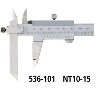 ミツトヨ 536-101 NT10-15 オフセットノギス アナログ 段差測定 段違測定｜ハカルドットコム 店