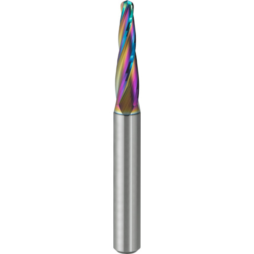 三菱マテリアル DLC4LATBR200T040AP30 DLC DLCコーティング4枚刃アルミ加工用 テーパ刃エンドミル