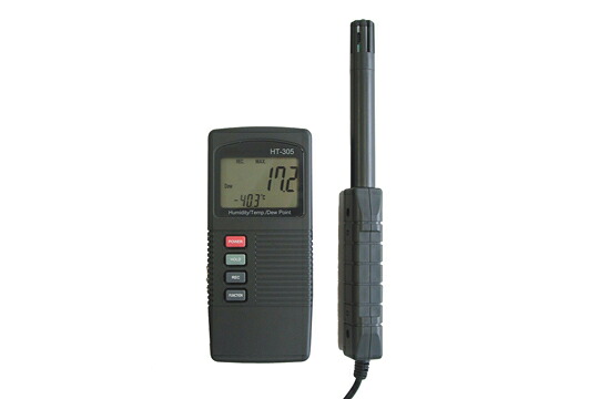 マザーツール HT-305 デジタル温湿度・露点計｜ハカルドットコム 店