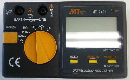 マザーツール MT-2401 デジタル絶縁抵抗計