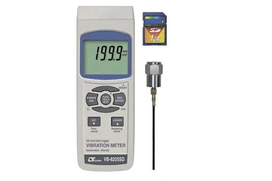 マザーツール VB-8205SD SDデータロガデジタル振動計｜ハカルドットコム 店