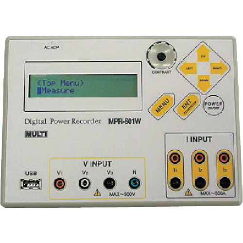 マルチ計測器 MPR601W02 デジタルパワーレコーダー|ハカルドットコム 店