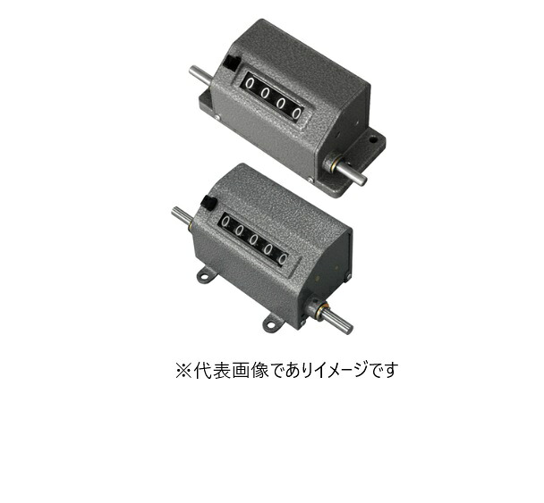 ライン精機 SP1-101-4(I) メカニカルカウンタ レボリューション式 4桁 両軸 右回転|ハカルドットコム 店