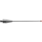 レニショー A-5000-8663 M2ﾙﾋﾞｰ球ｽﾄﾚｰﾄｽﾀｲﾗｽ 測定子 超硬軸 φ1.0 × L27.5 × EWL20.5mm
