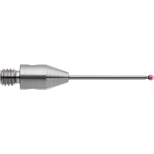 レニショー A-5004-2442 M3ﾙﾋﾞｰ球ｽﾄﾚｰﾄｽﾀｲﾗｽ 測定子 超硬軸 φ1.0 × L20.0 × EWL12.5mm